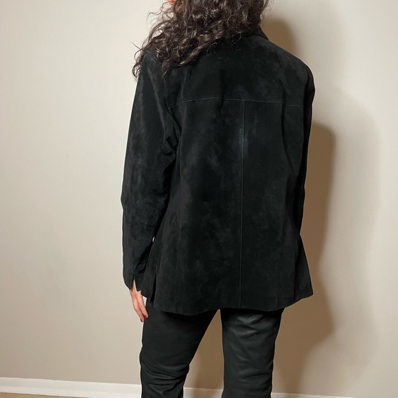 Black suede jacket - Picture 3 of 3
